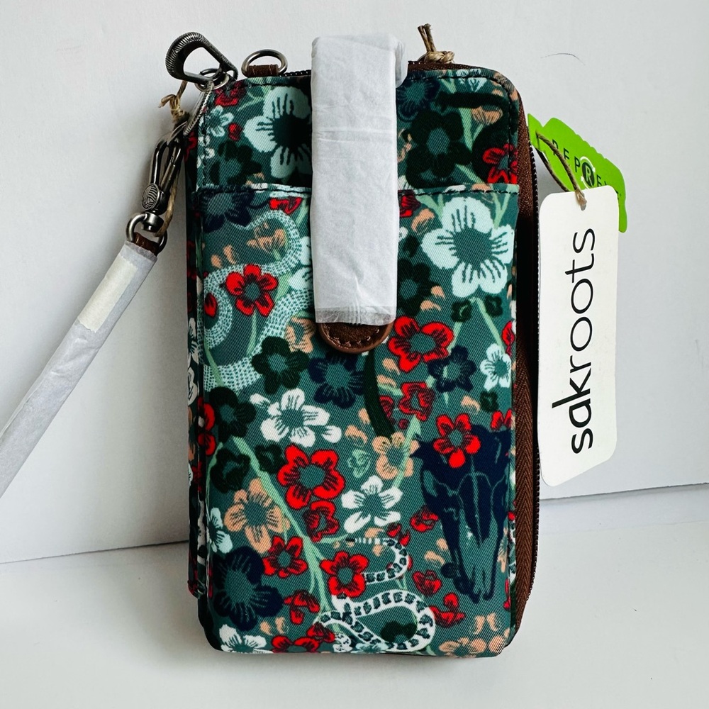 Sakroots Multicolor Floral Coin Purse